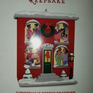 "Christmas is Better Together" Hallmark Keepsake ornament